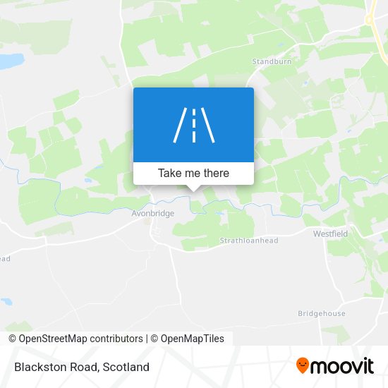 Blackston Road map