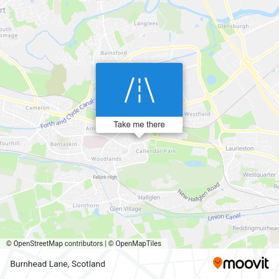 Burnhead Lane map