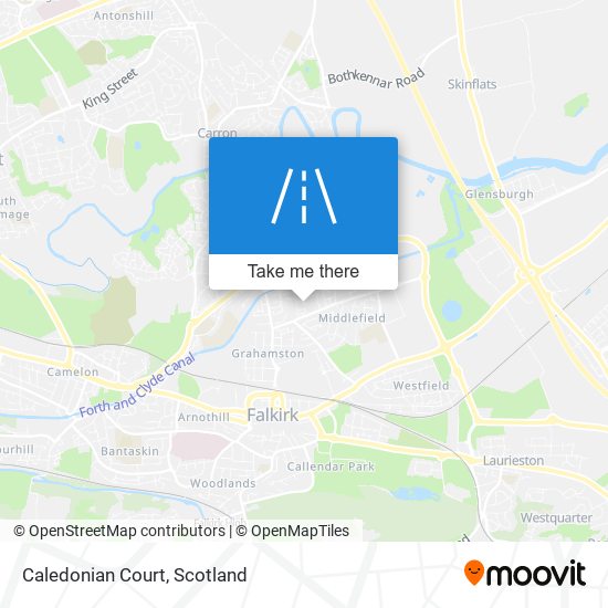 Caledonian Court map