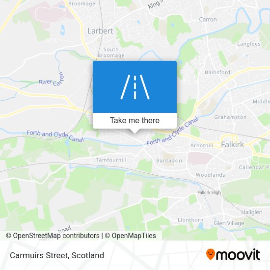 Carmuirs Street map