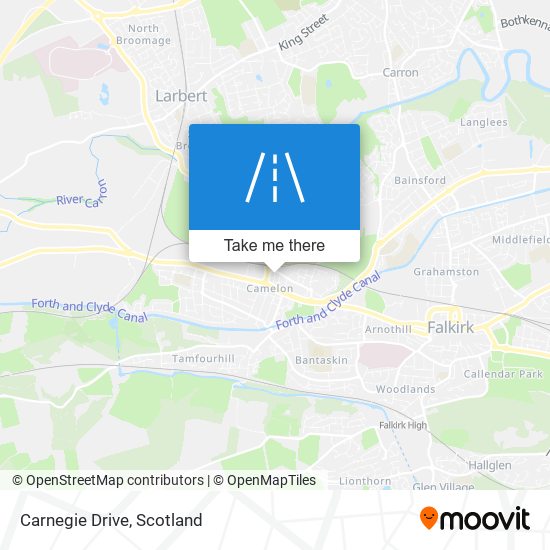 Carnegie Drive map