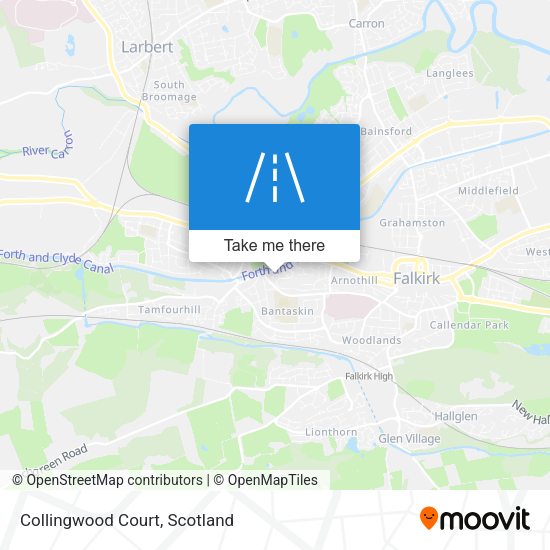 Collingwood Court map