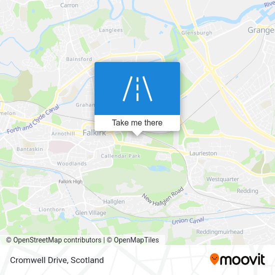 Cromwell Drive map