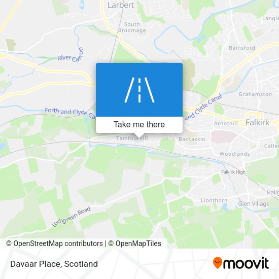Davaar Place map