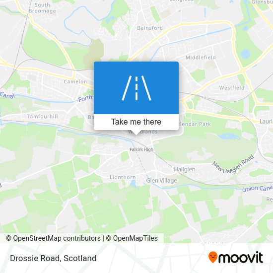 Drossie Road map