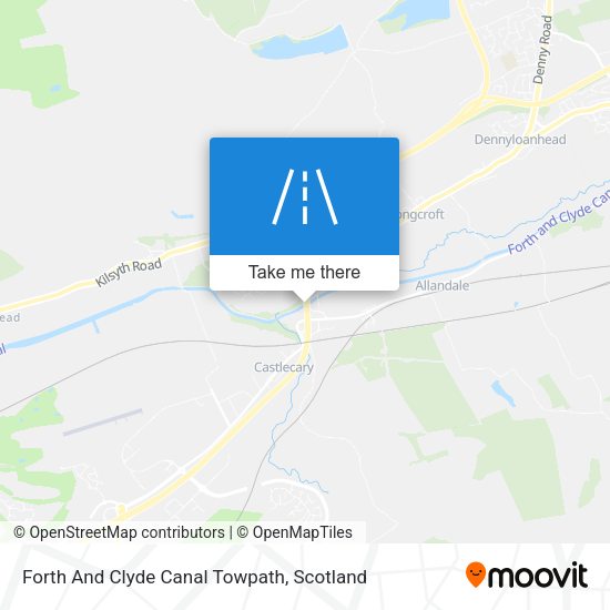 Forth And Clyde Canal Towpath map