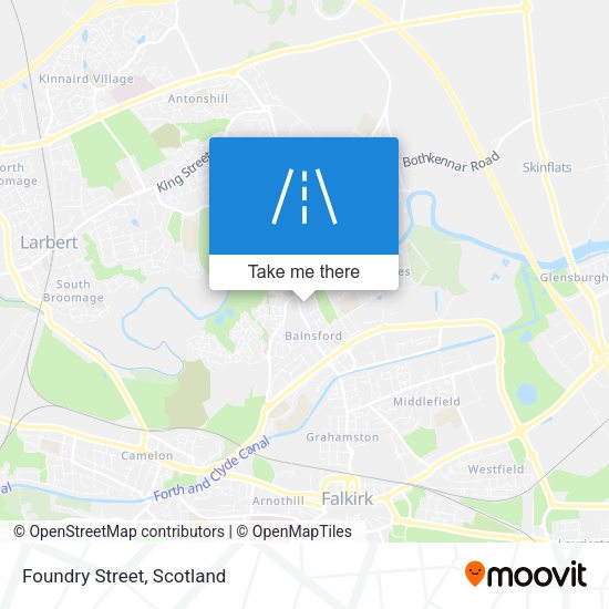 Foundry Street map