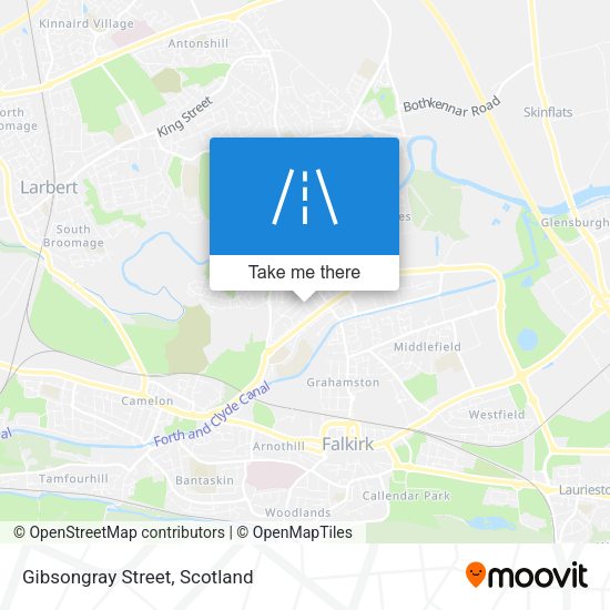 Gibsongray Street map