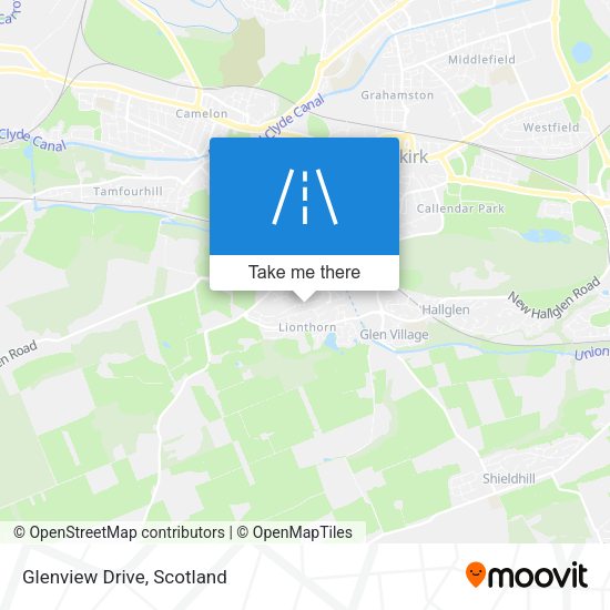 Glenview Drive map