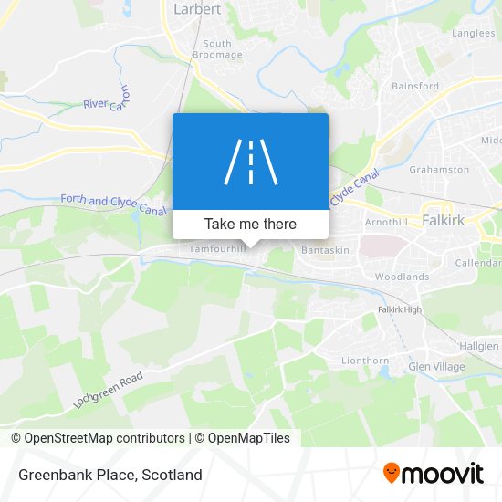 Greenbank Place map