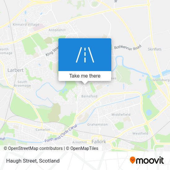 Haugh Street map