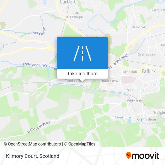 Kilmory Court map
