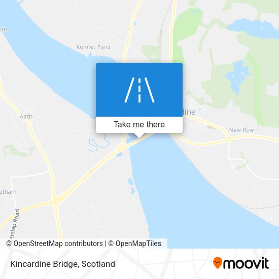 Kincardine Bridge map