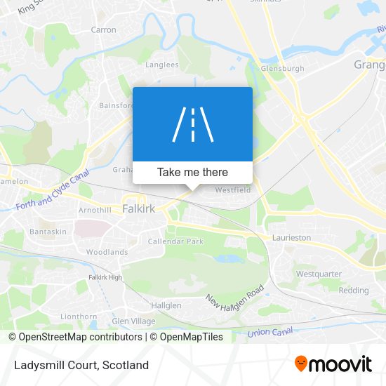 Ladysmill Court map