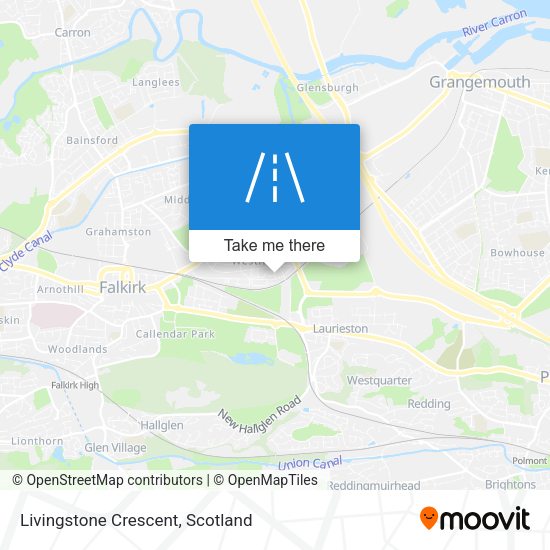 Livingstone Crescent map