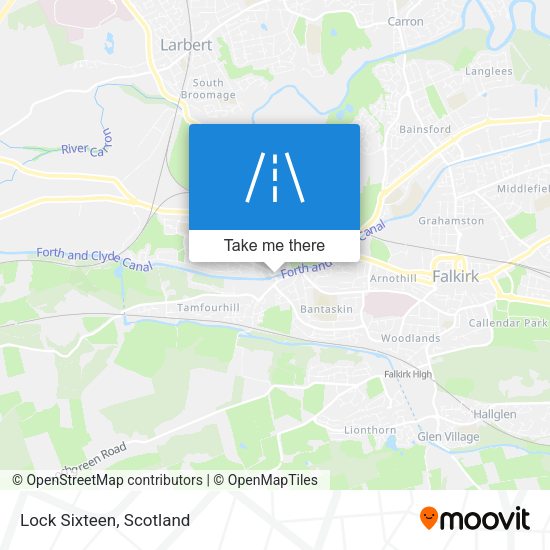 Lock Sixteen map