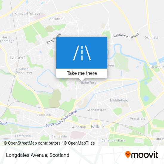 Longdales Avenue map