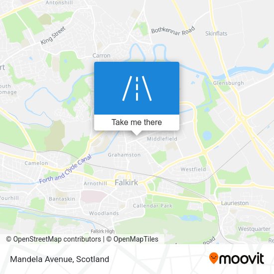 Mandela Avenue map