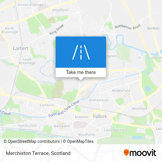 Merchiston Terrace map