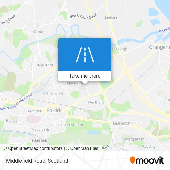 Middlefield Road map