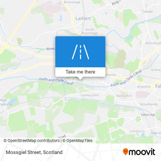 Mossgiel Street map