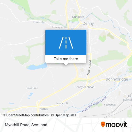 Myothill Road map