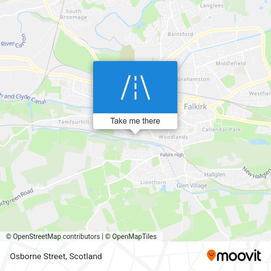 Osborne Street map
