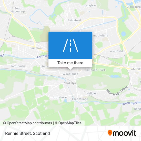 Rennie Street map