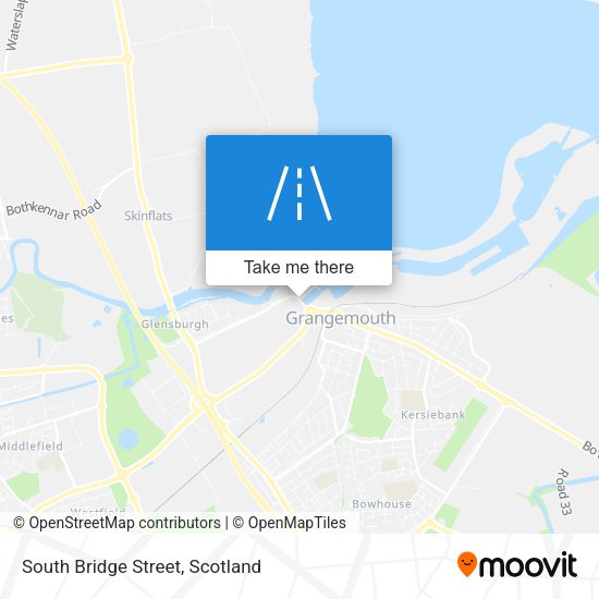 South Bridge Street map