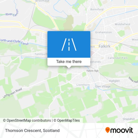 Thomson Crescent map