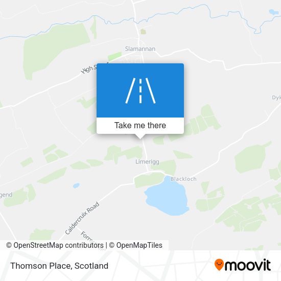 Thomson Place map