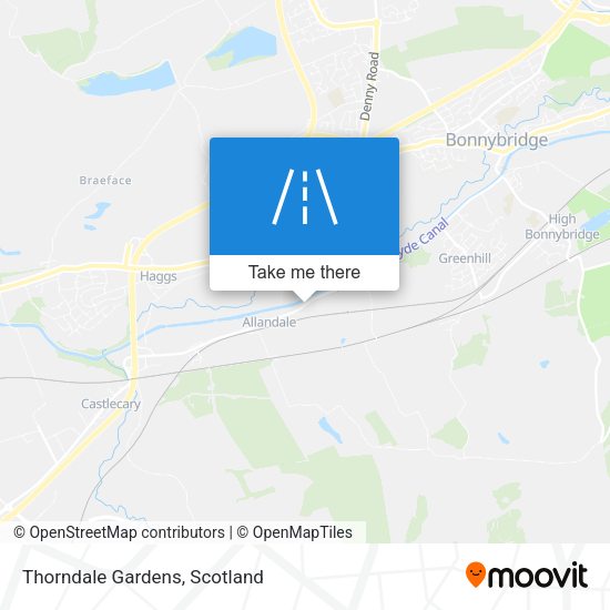 Thorndale Gardens map