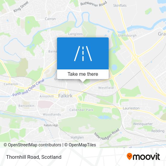 Thornhill Road map