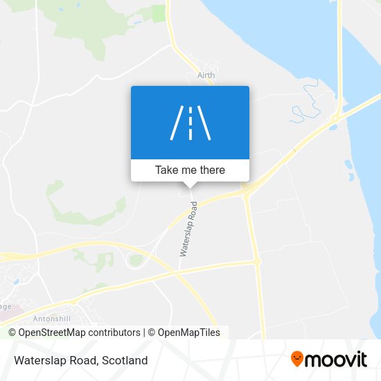 Waterslap Road map
