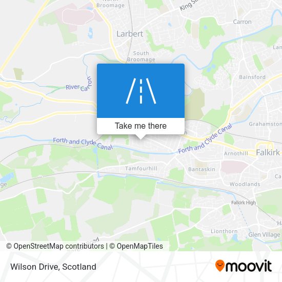 Wilson Drive map