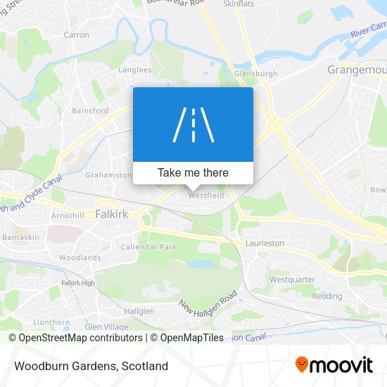 Woodburn Gardens map