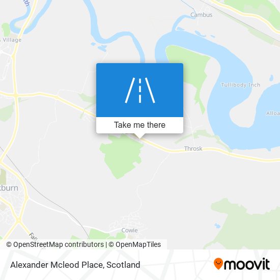 Alexander Mcleod Place map
