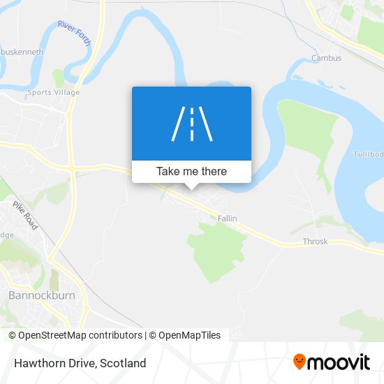 Hawthorn Drive map