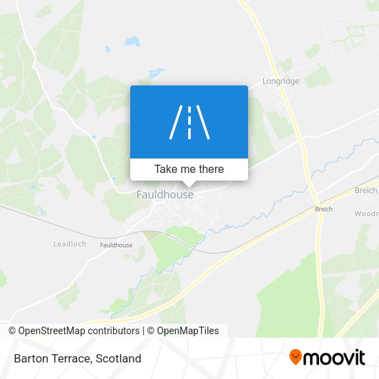 Barton Terrace map