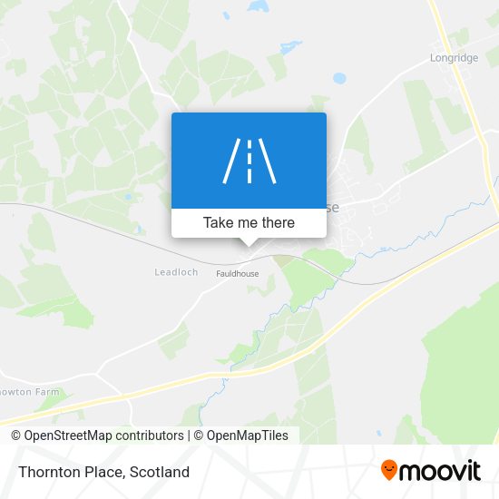 Thornton Place map