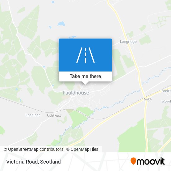 Victoria Road map