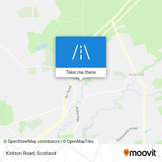 Kirkton Road map