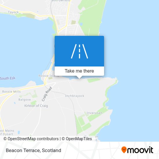Beacon Terrace map