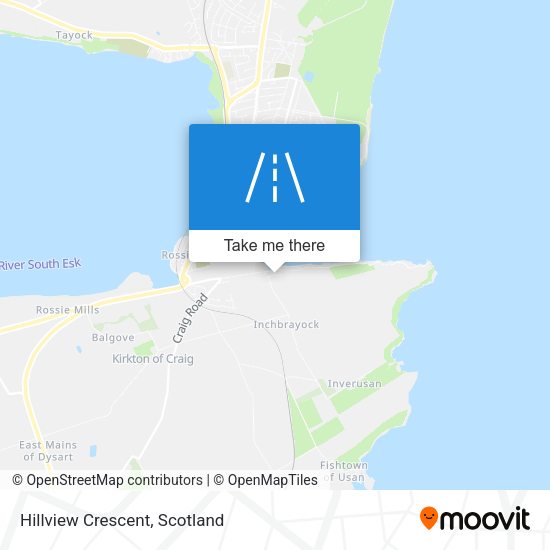 Hillview Crescent map