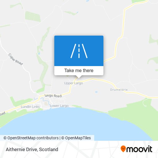Aithernie Drive map