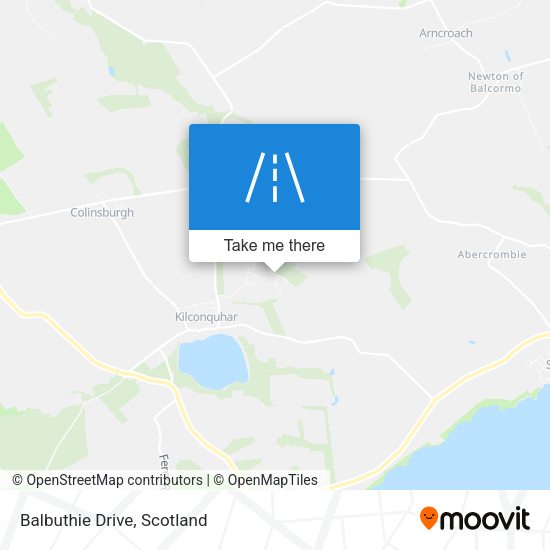 Balbuthie Drive map