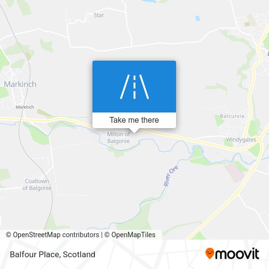 Balfour Place map