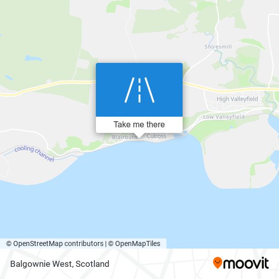 Balgownie West map