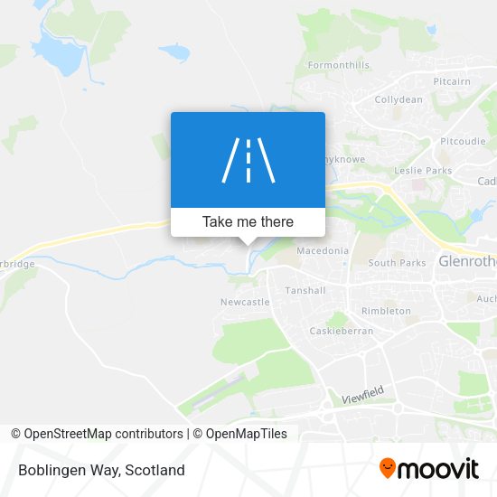 Boblingen Way map