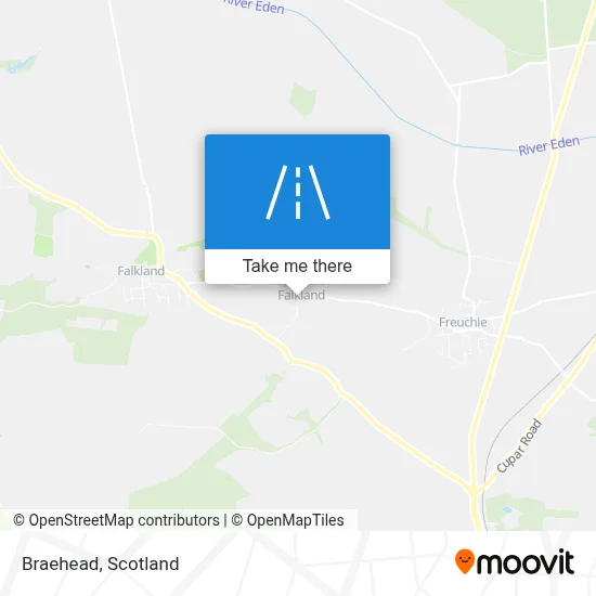 Braehead map